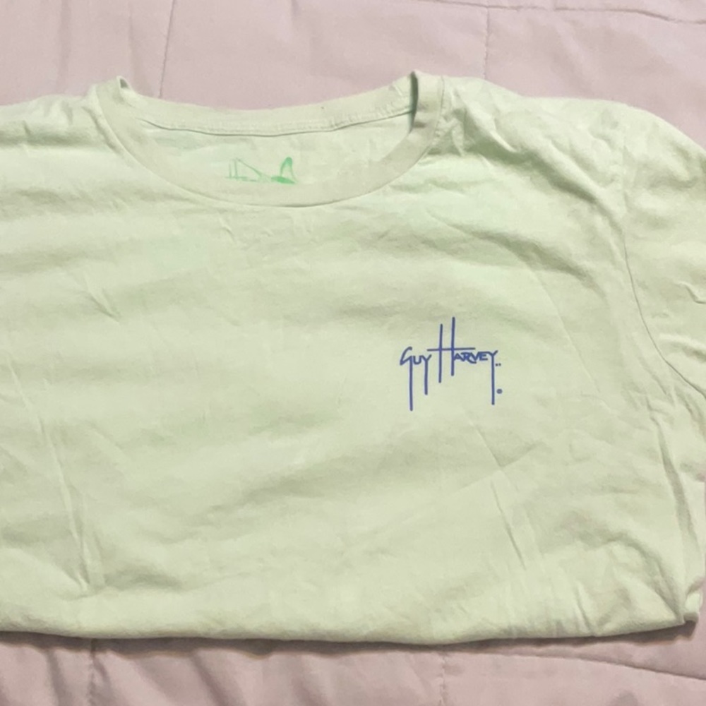 Light Green Guy Harvey T-shirt